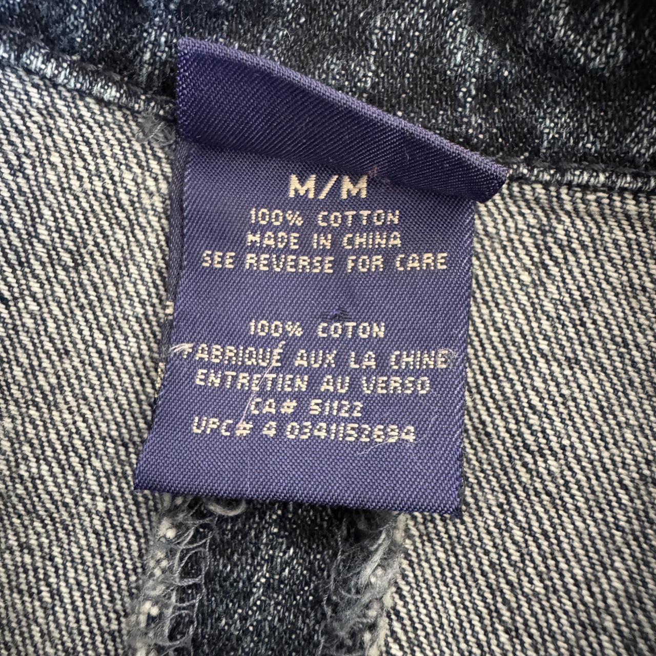 Dark wash denim jacket (S)