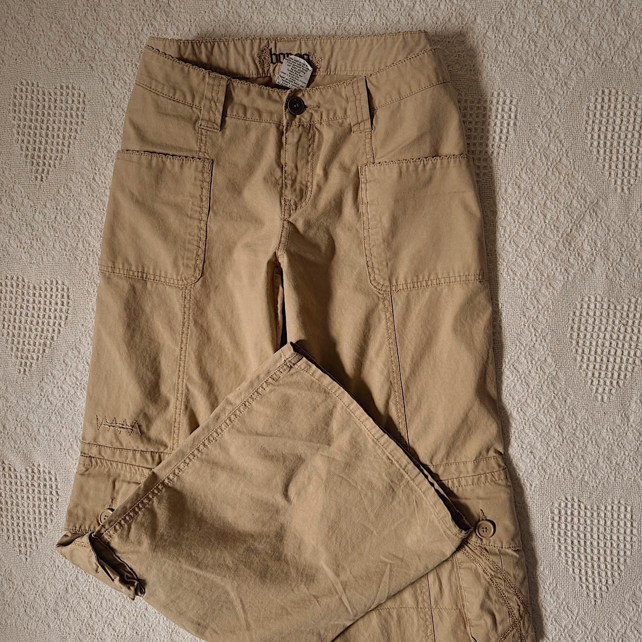 Y2K flare cargo pants (M)