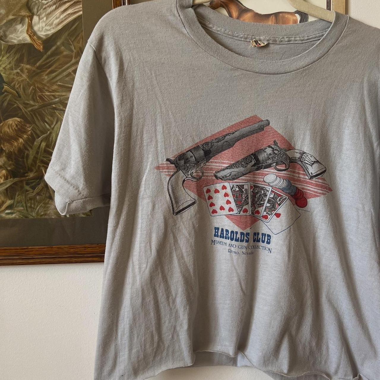 Vintage casino baby tee (M/L)