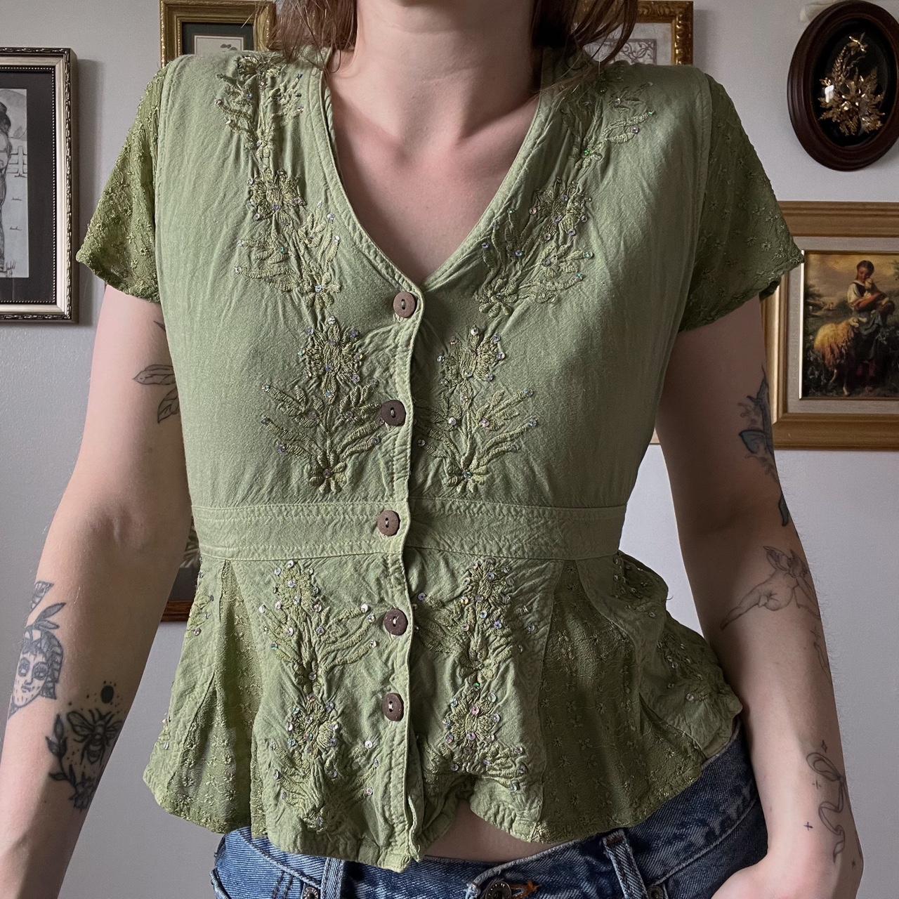 Green fairy top (S/M)