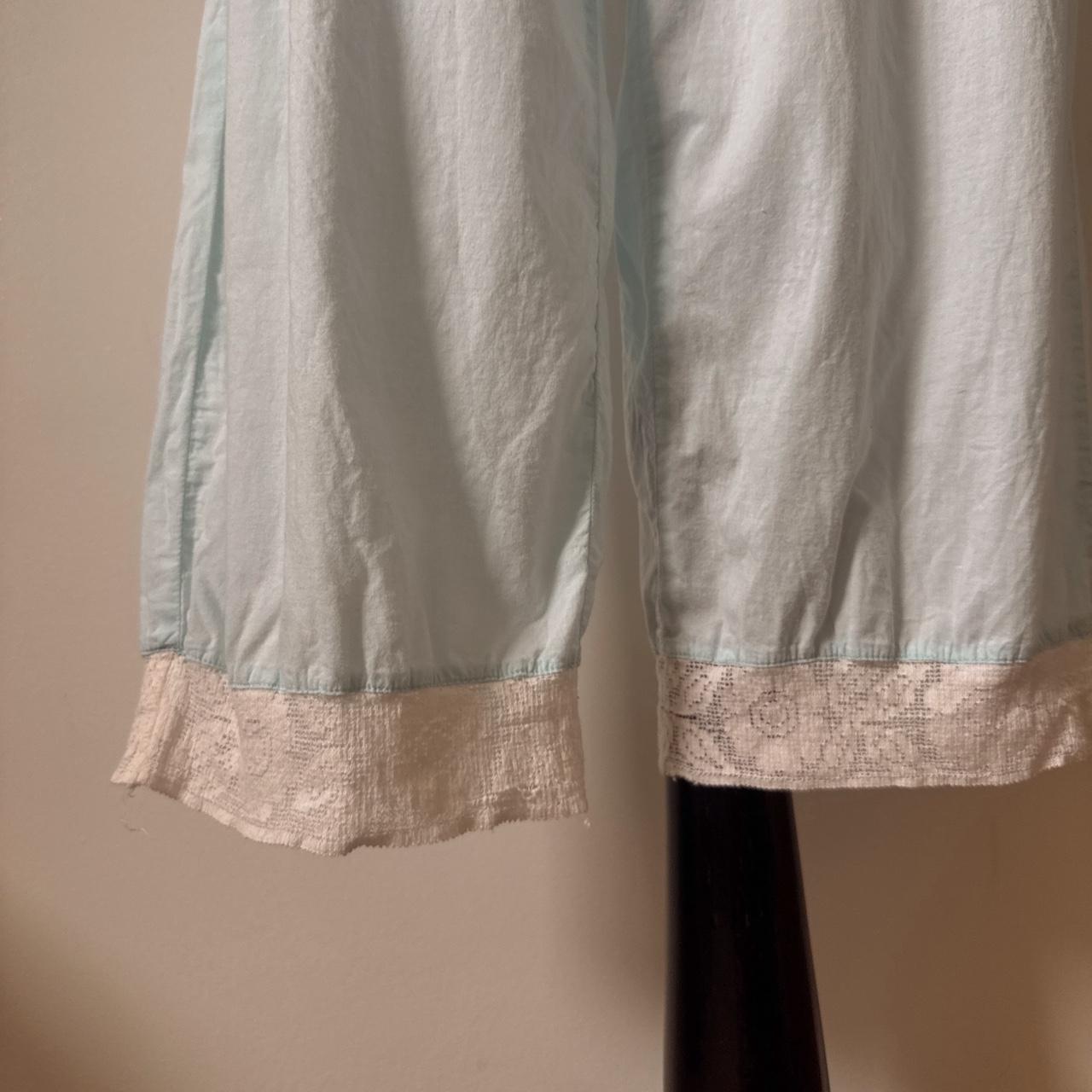 Vintage lace cotton set (L)