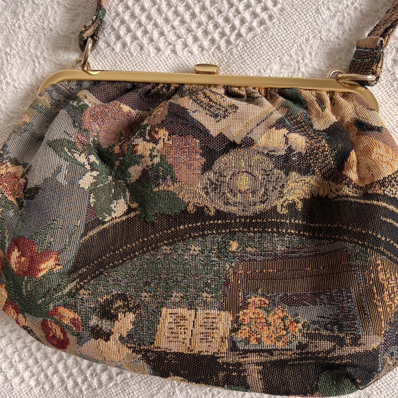 Vintage tapestry bag