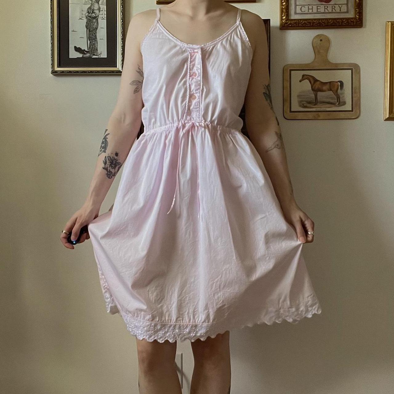 Pink vintage fairy dress (L)