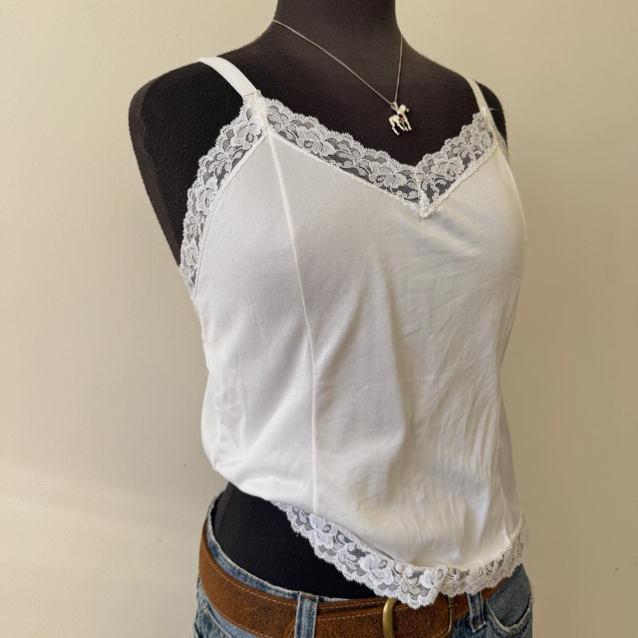 White lace cami top (S)