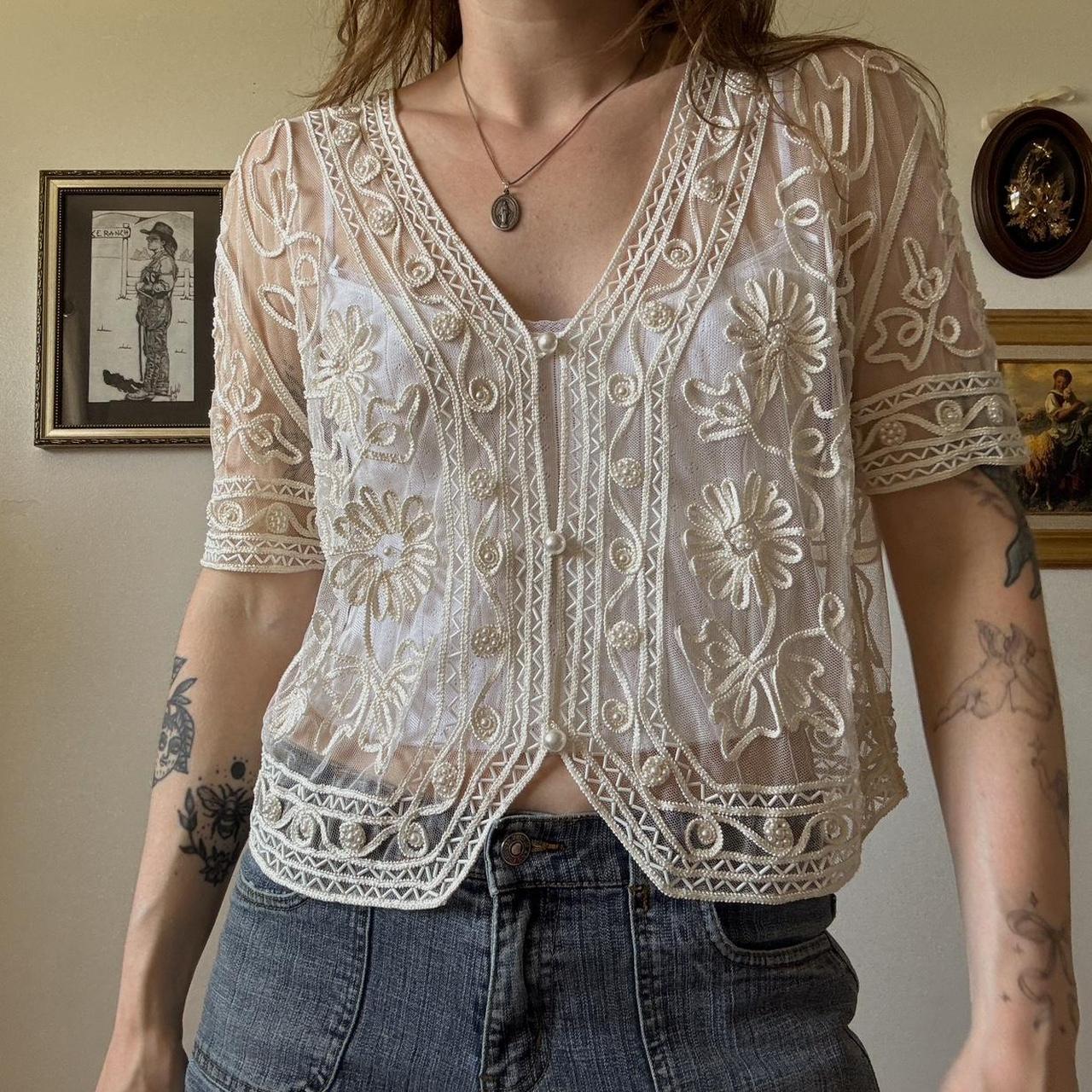 Fairy lace boho top (S/M)