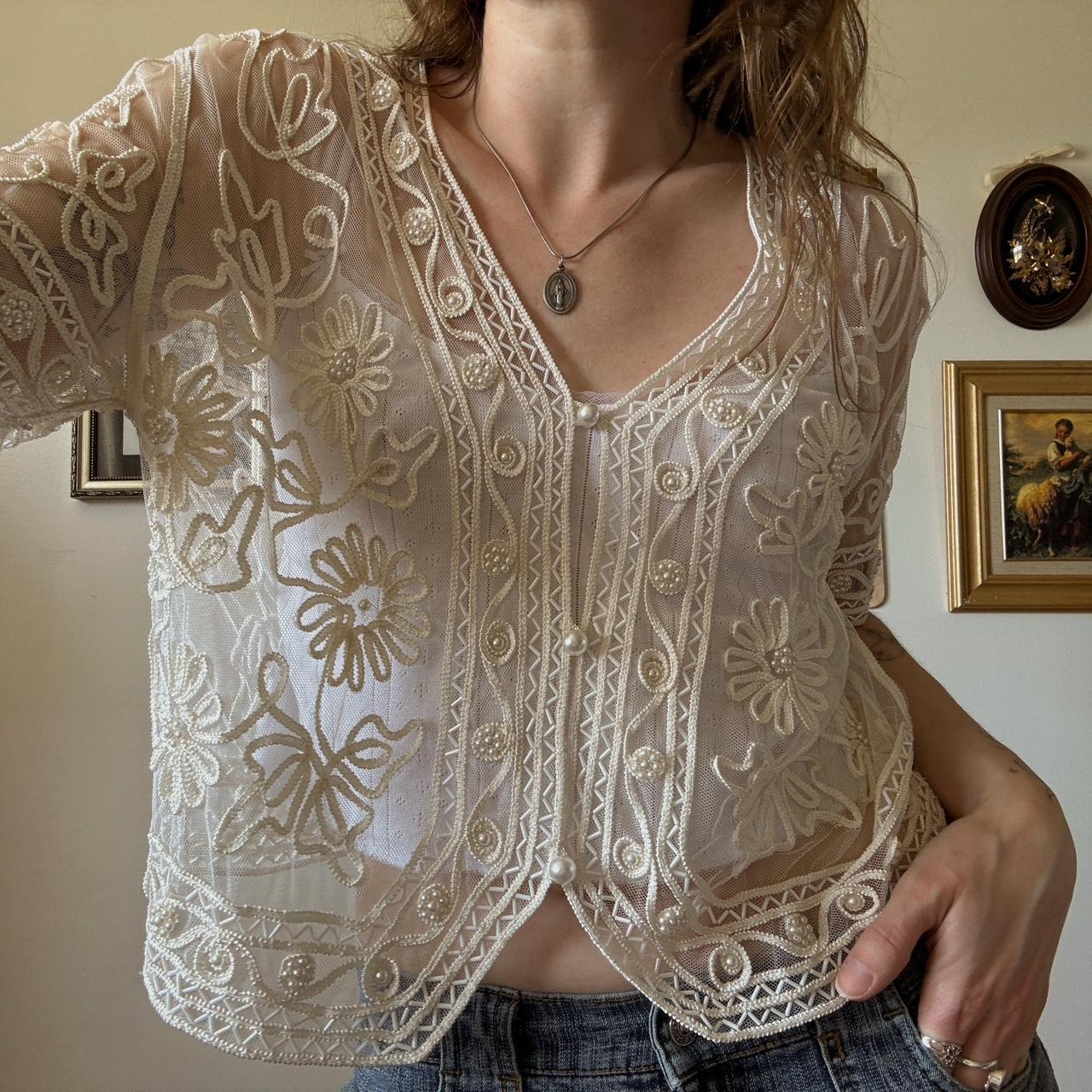 Fairy lace boho top (S/M)