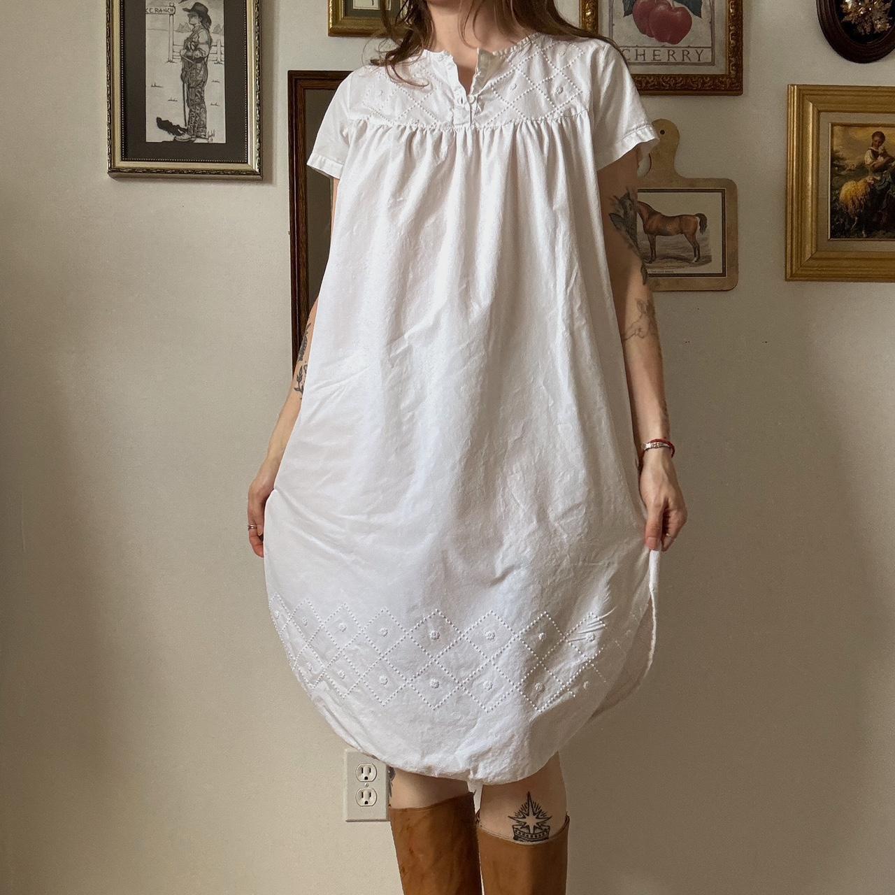 Vintage cotton nightgown (L)