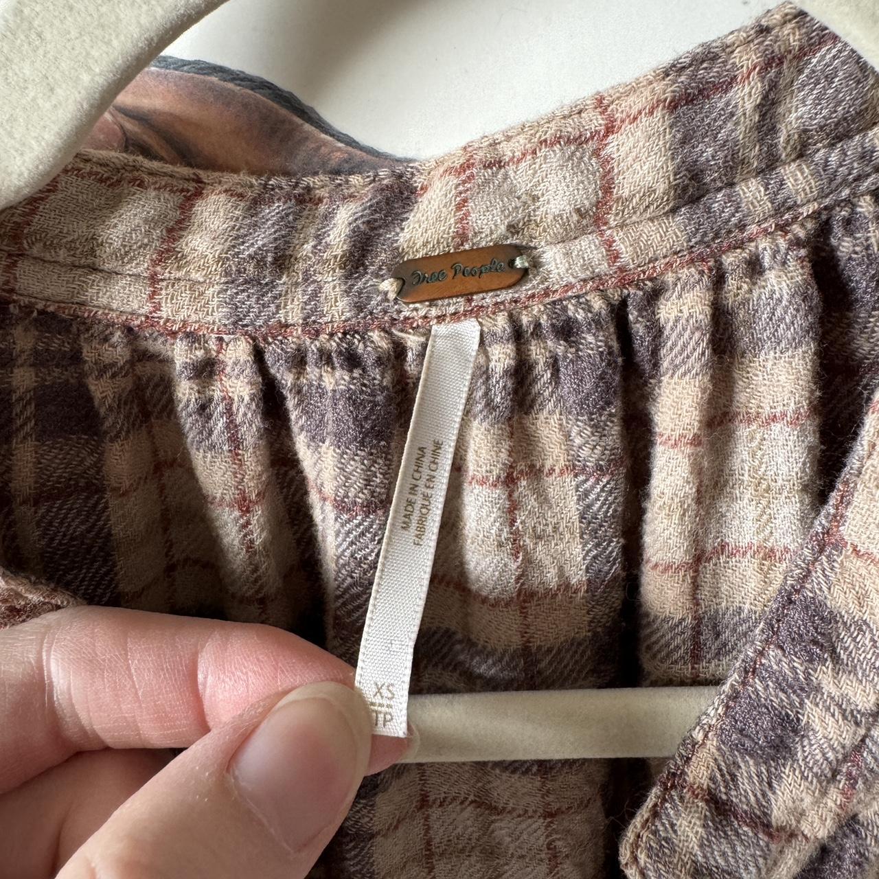 Free people flannel (XS)