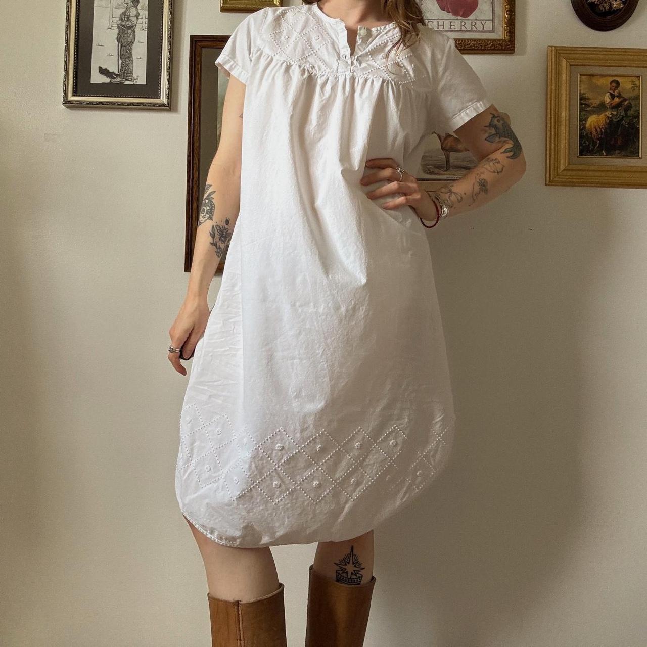 Vintage cotton nightgown (L)