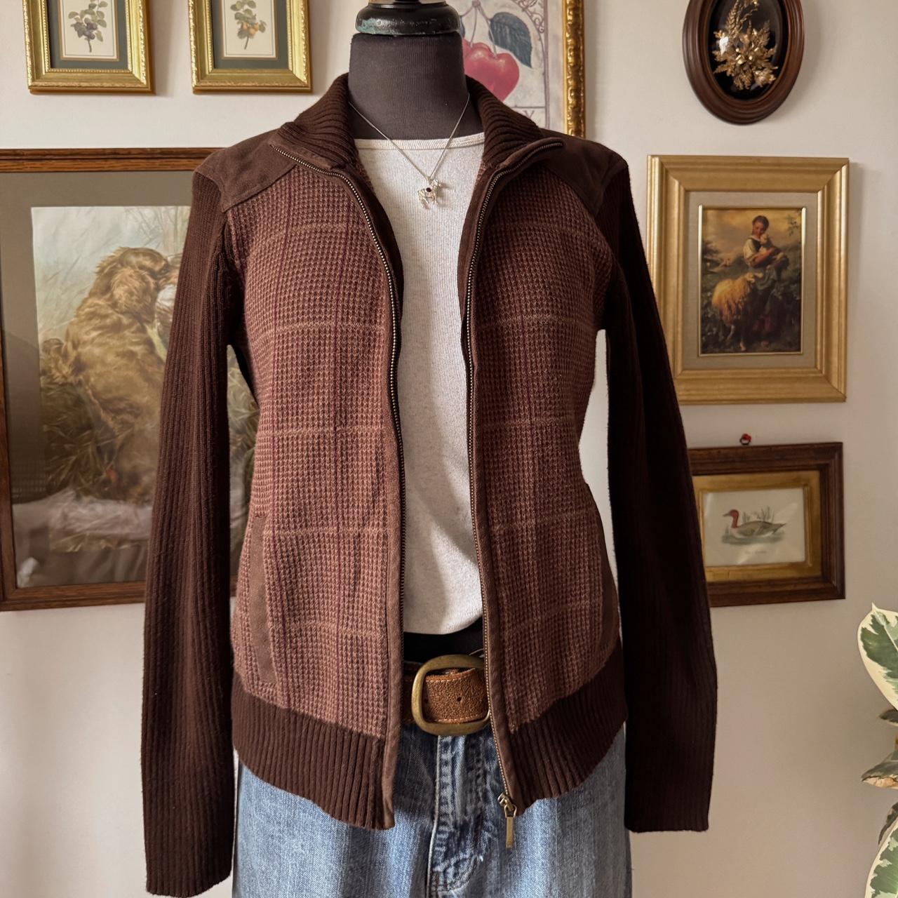 Ralph Lauren knit zip up (S)