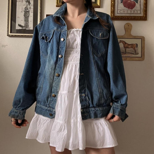 1980s denim jacket