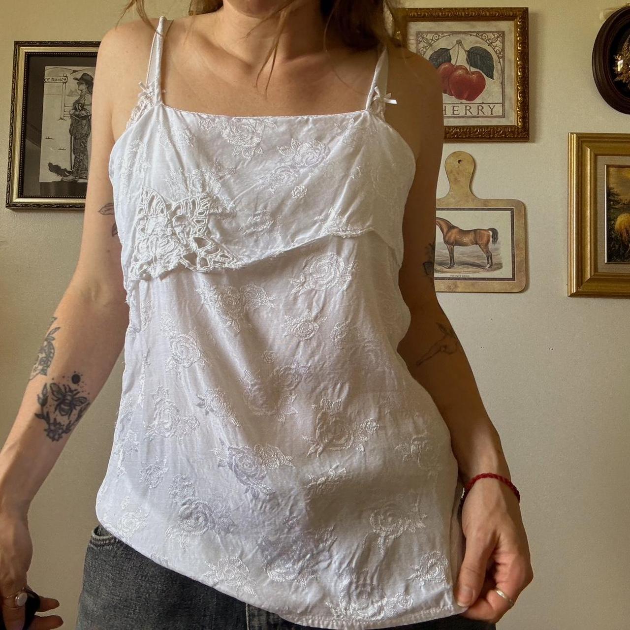 Vintage boho cami tank (M)