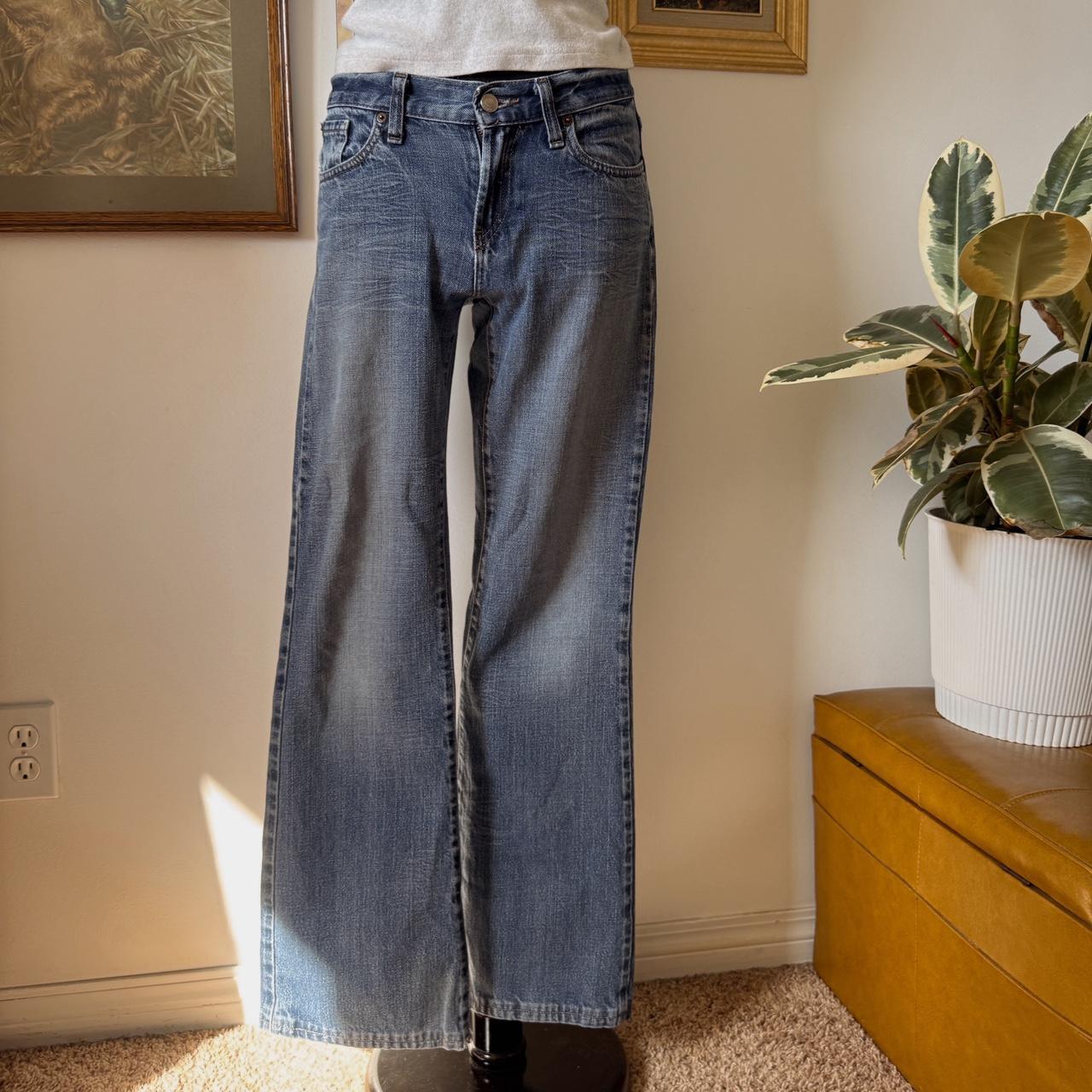 Low rise y2k flare jeans (S)