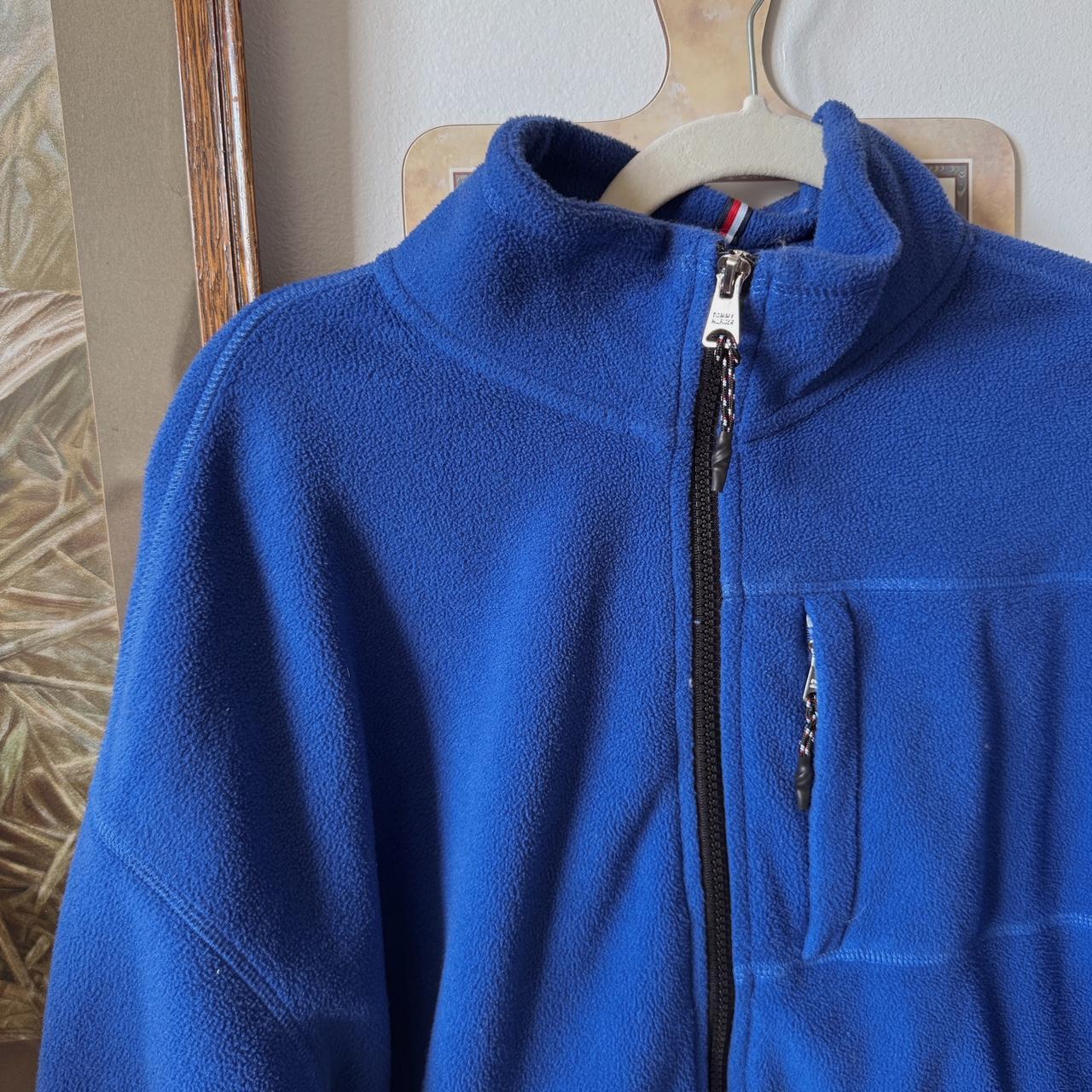 Cobalt blue fleece jacket (S)