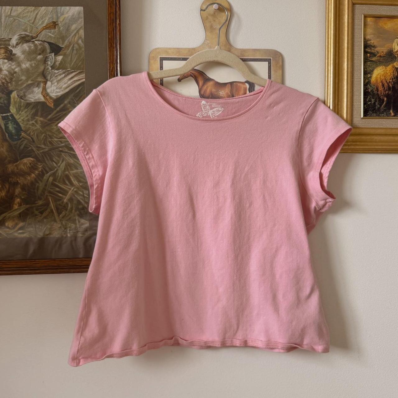 Soft pink baby tee (XL)