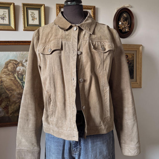 Suede leather jacket (M/L)