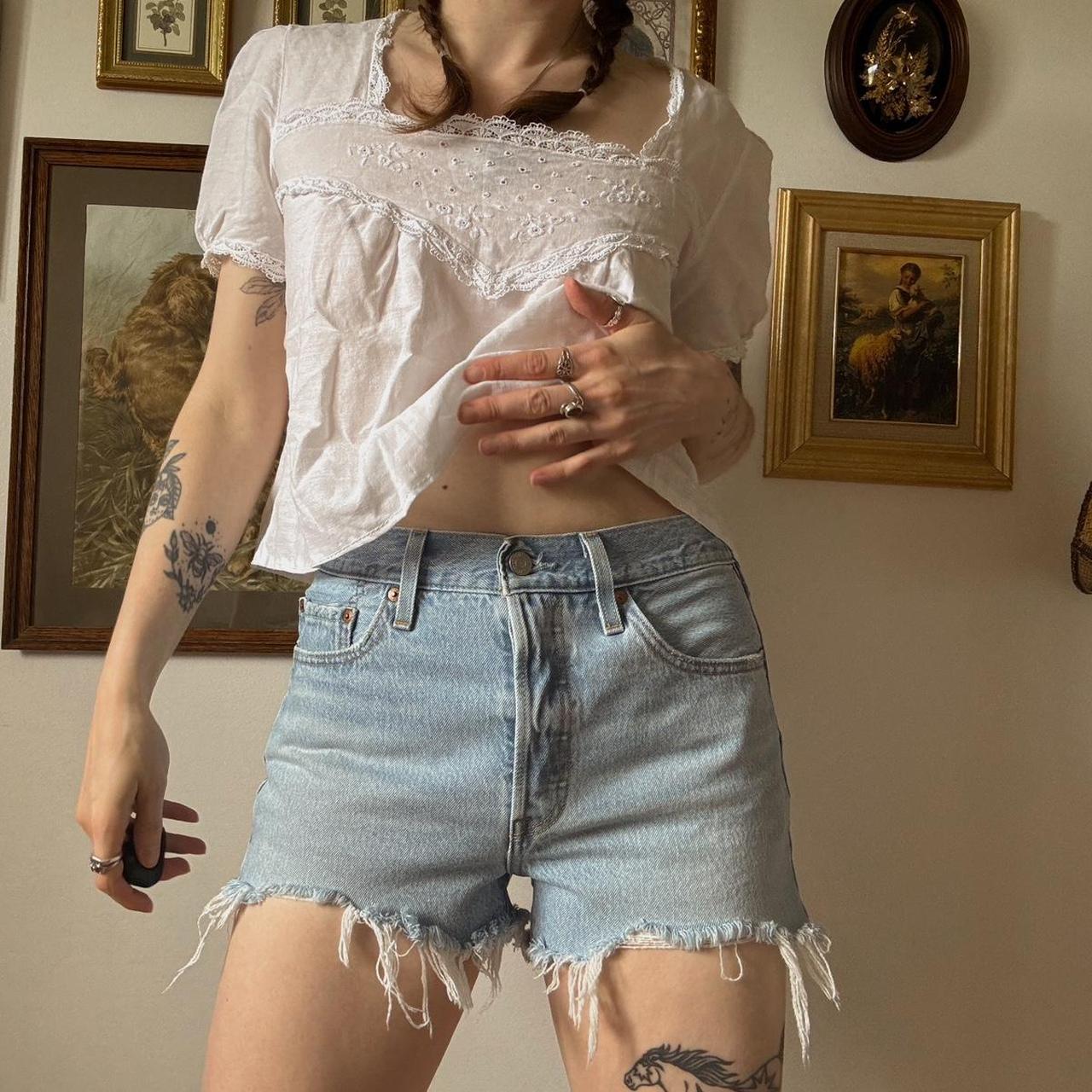 Levi's 501 denim shorts (28")