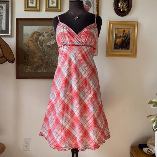 Y2K picnic midi dress (S)