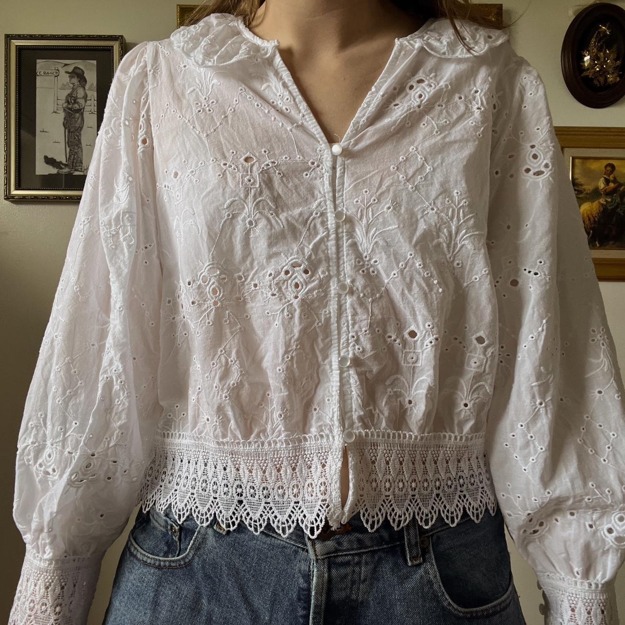 Cottage summer blouse (S/M)