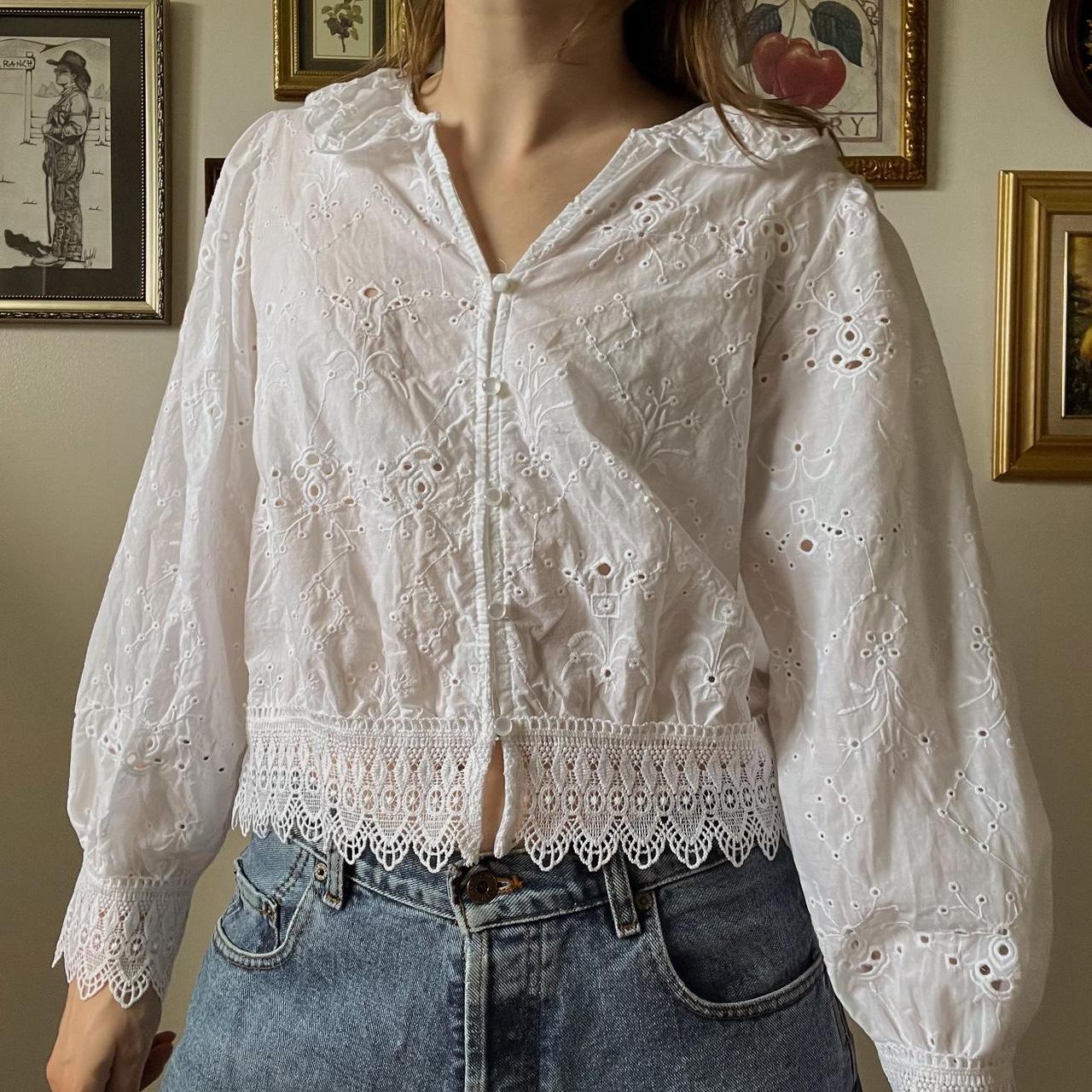 Cottage summer blouse (S/M)