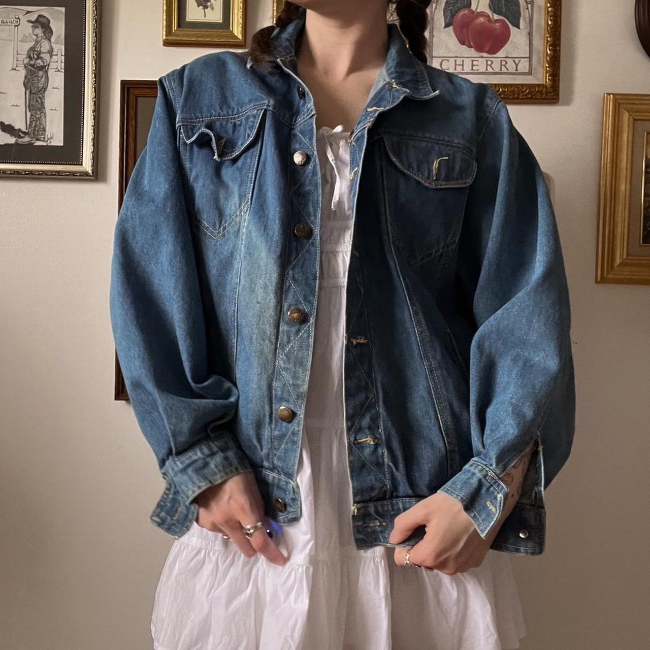 1980s denim jacket