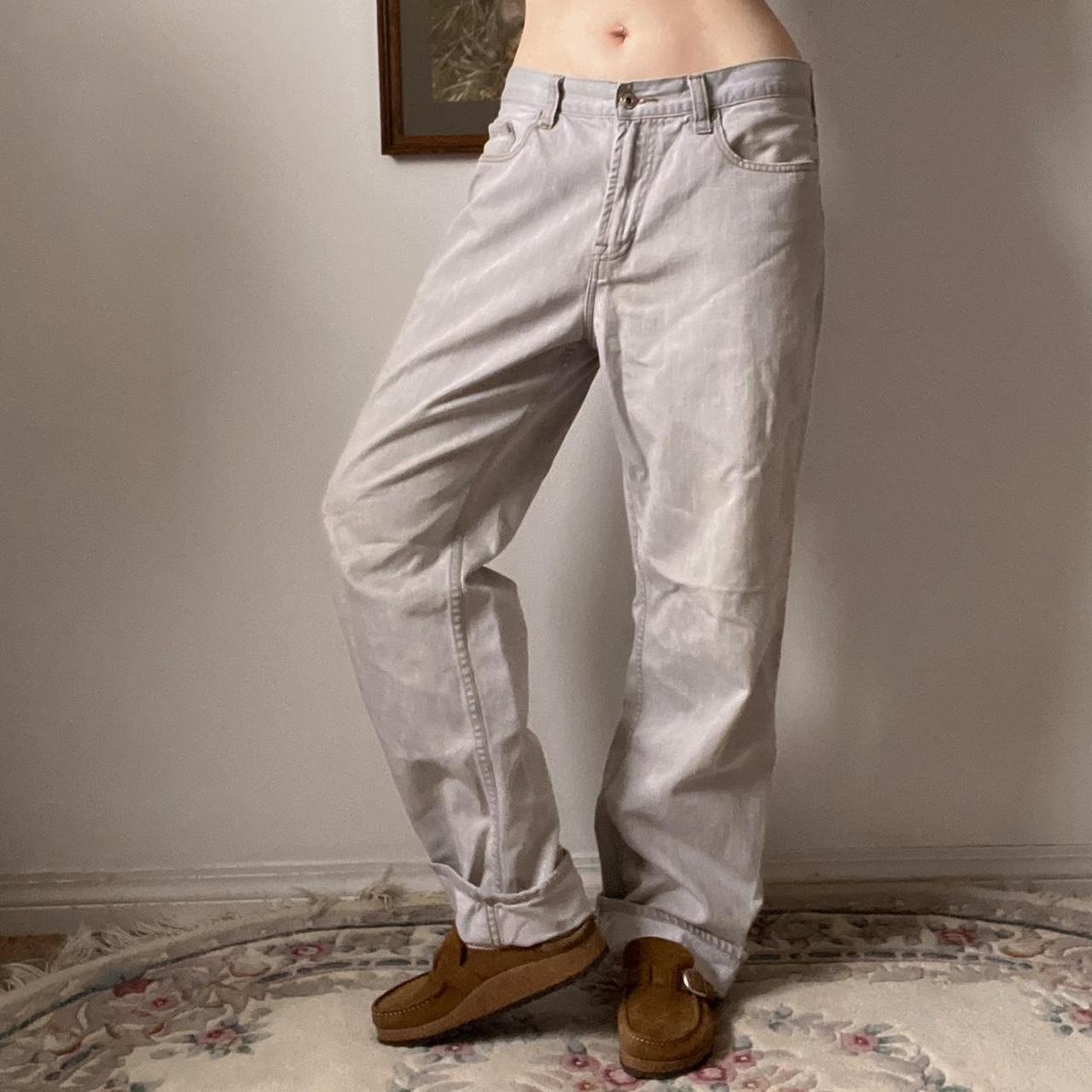 90s grey baggy jeans (33")