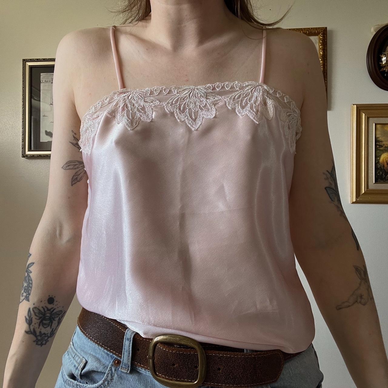 Vintage lace cami tank (S)