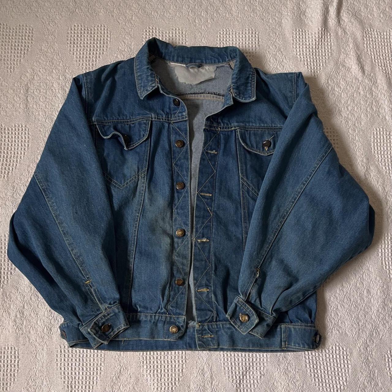 1980s denim jacket