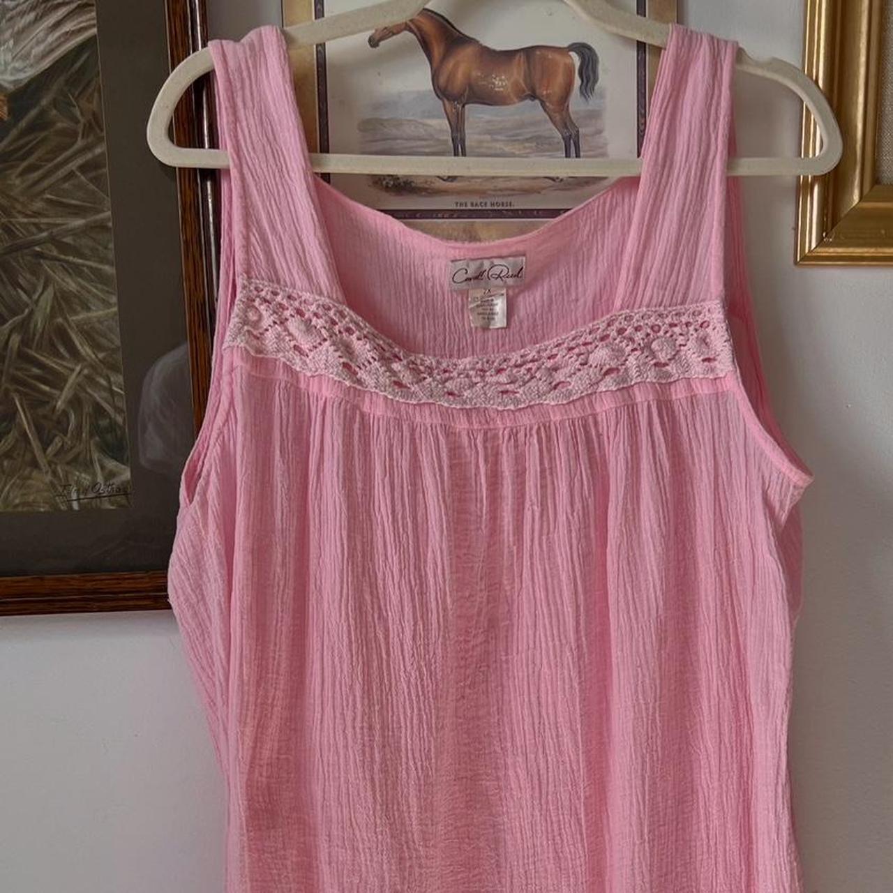 Bubblegum pink maxi dress (XXL)