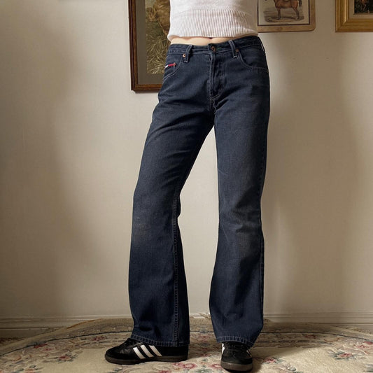 Dark wash flare jeans (29")