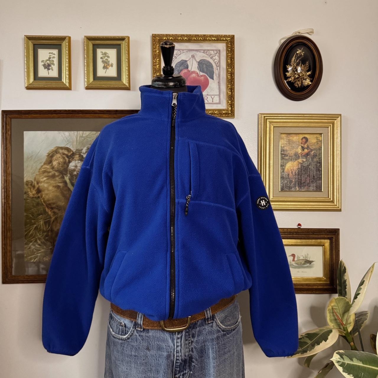 Cobalt blue fleece jacket (S)