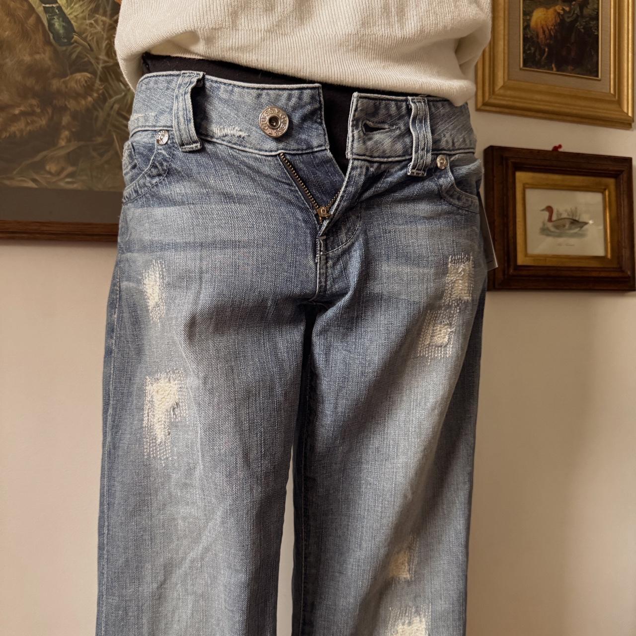 Y2K low rise flare jeans (27)