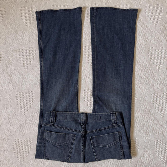 Dark wash flare jeans (XS)