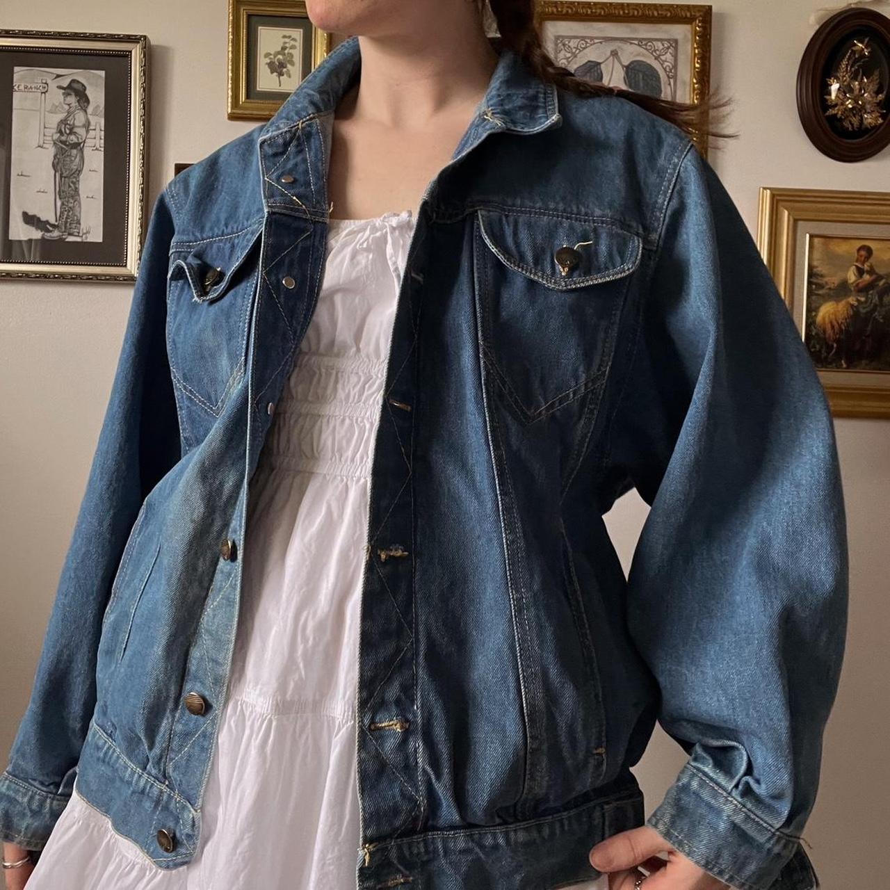 1980s denim jacket