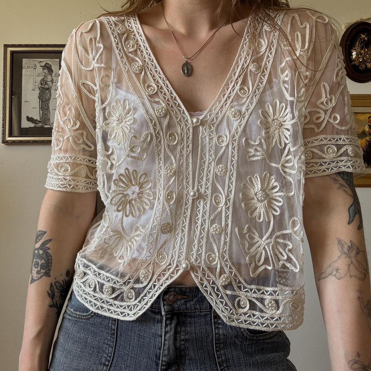 Fairy lace boho top (S/M)