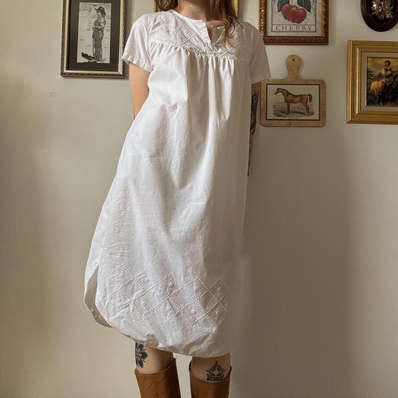 Vintage cotton nightgown (L)