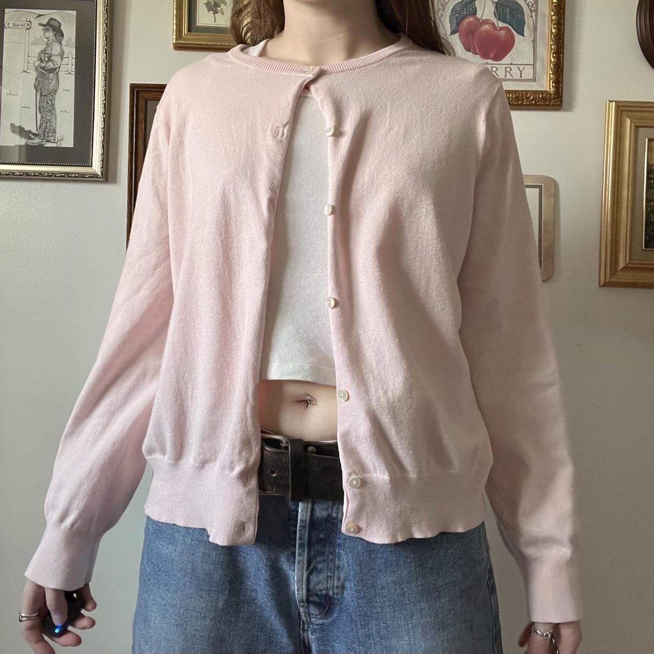 Light pink cardigan (XL)