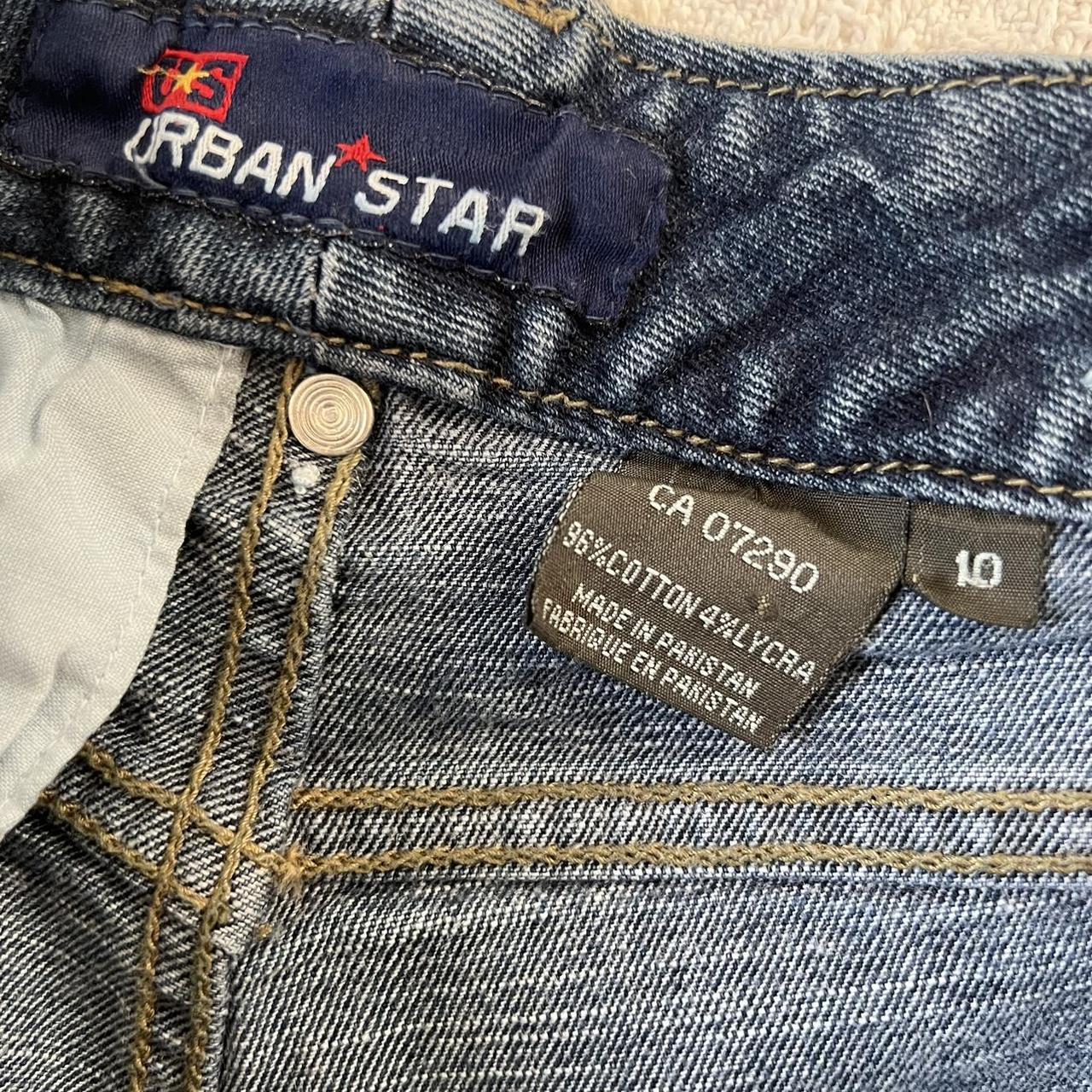 Y2K denim cargo shorts (29")