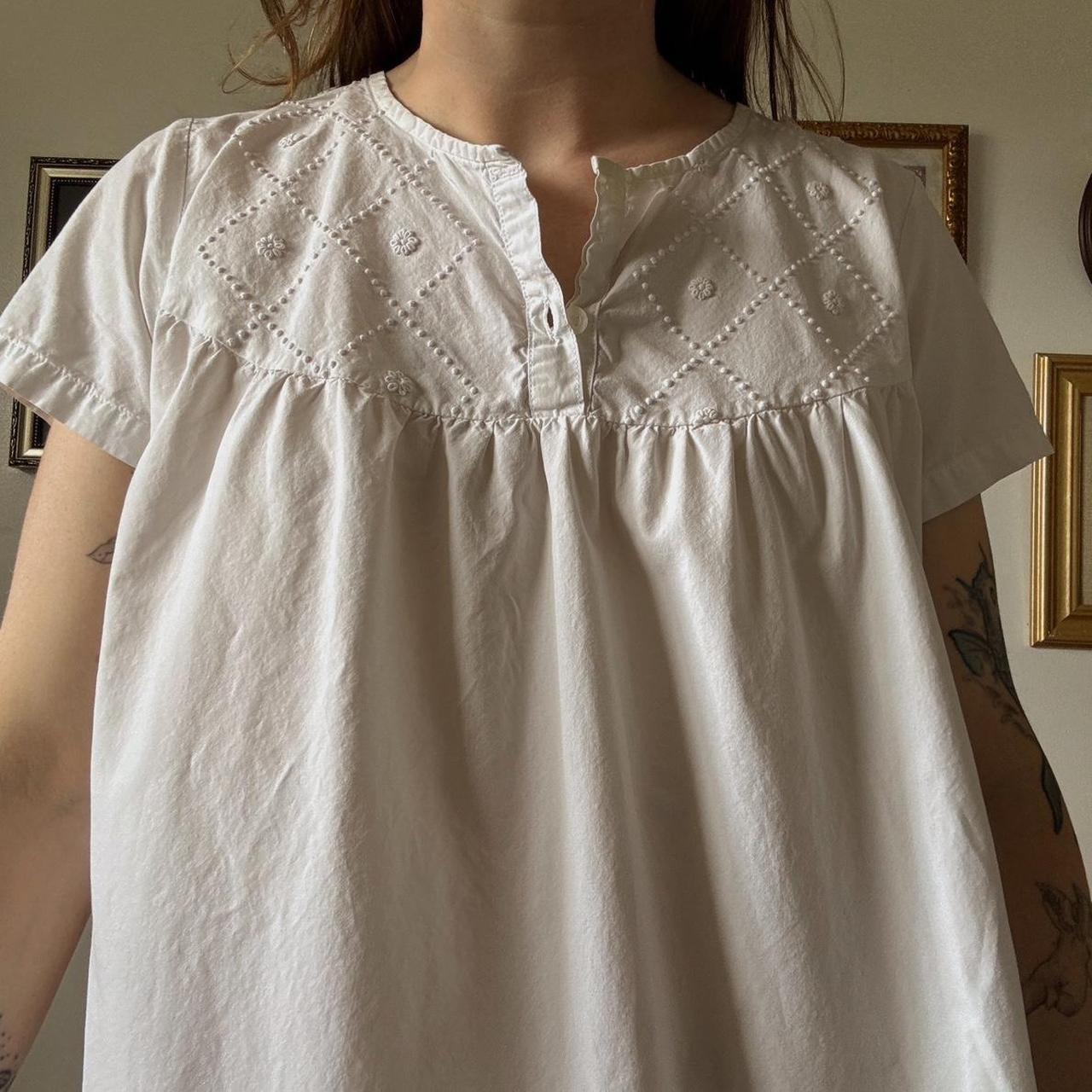 Vintage cotton nightgown (L)