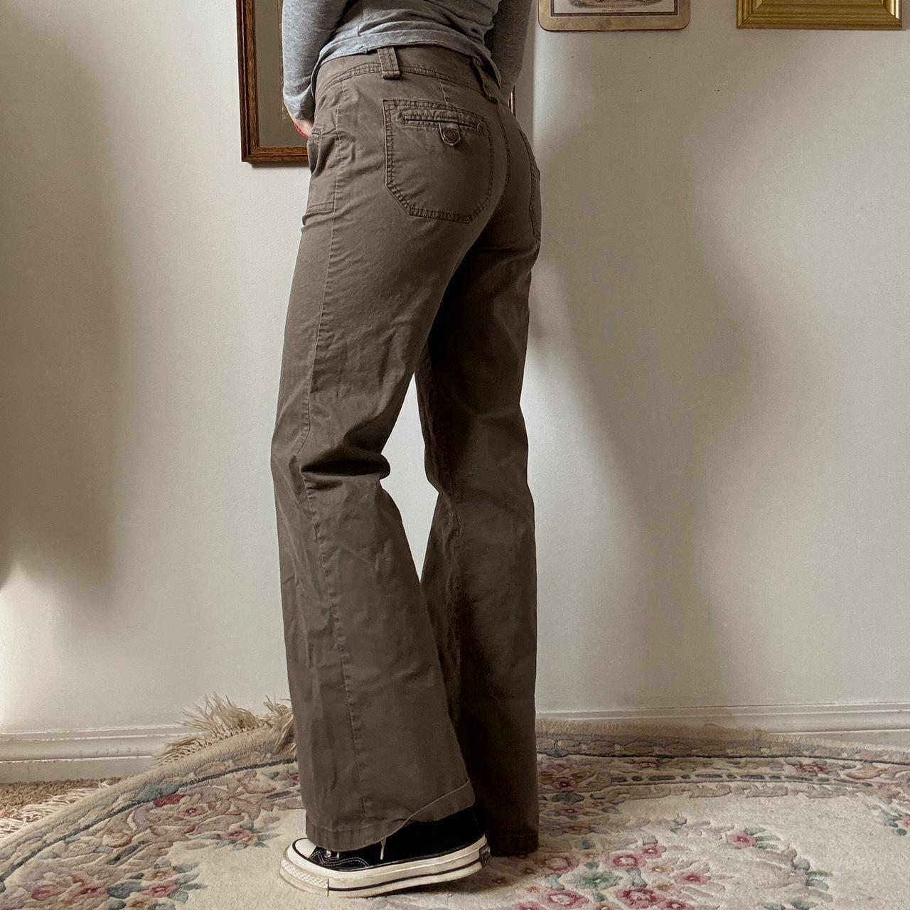 Low rise cargo pants (S)