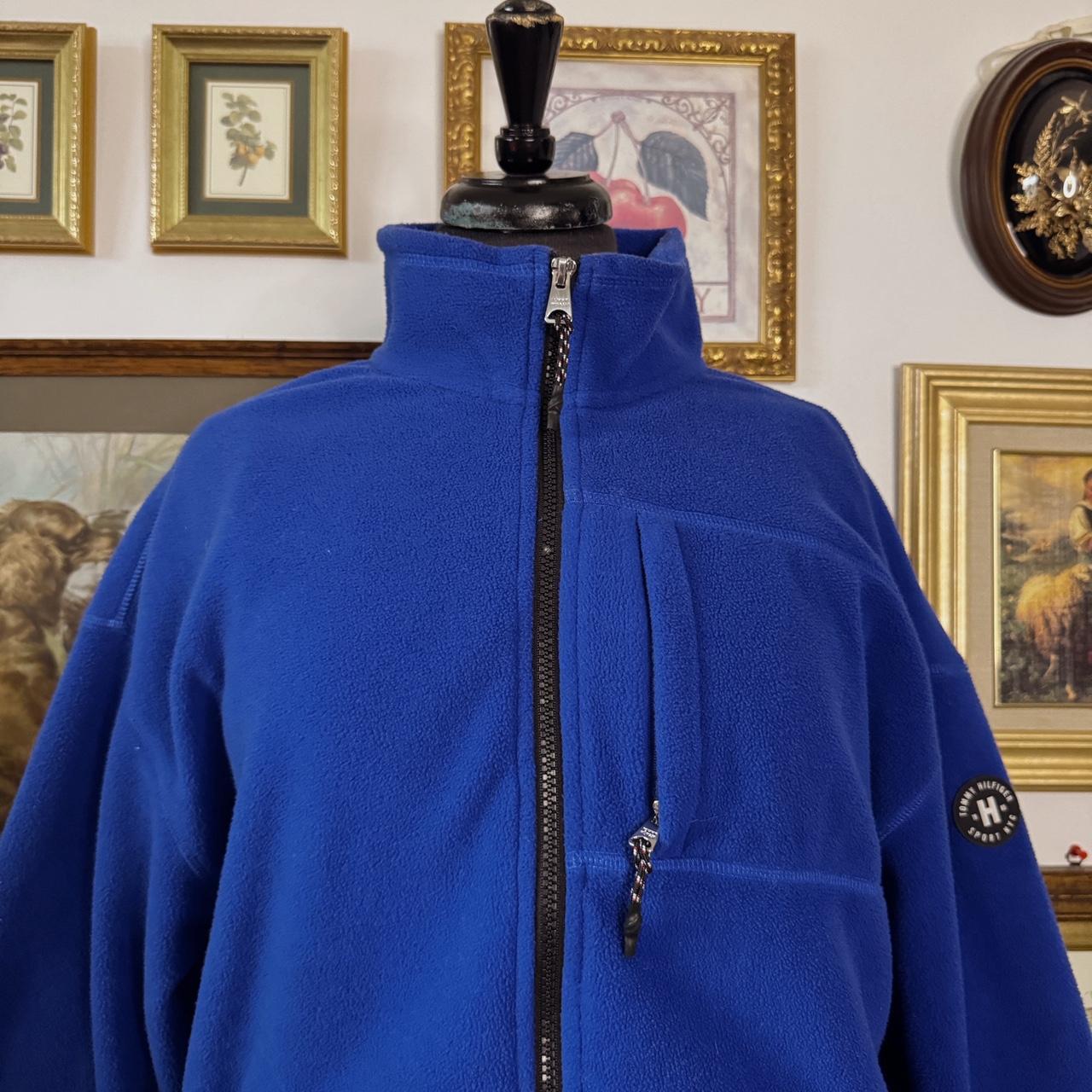 Cobalt blue fleece jacket (S)