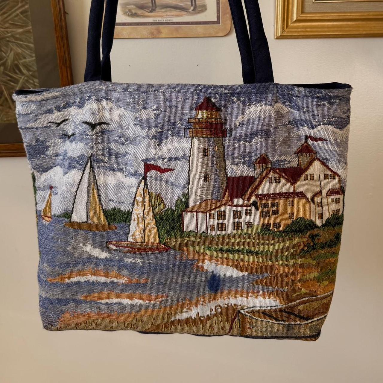 Coastal tote bag