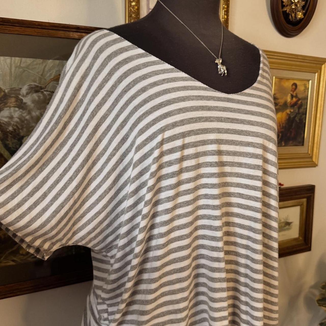 Slouchy striped top (S)