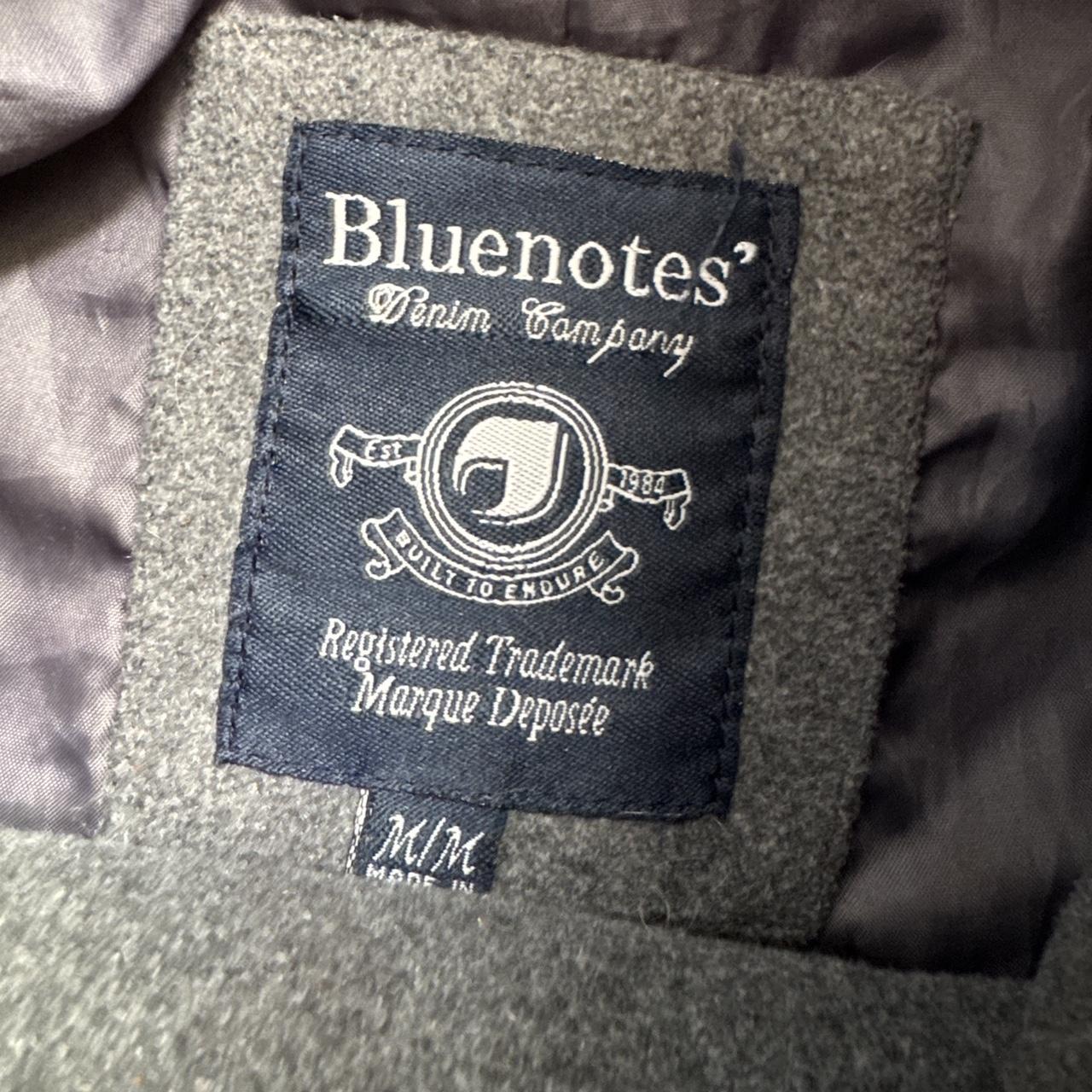 Grey funnel neck trench coat (M)