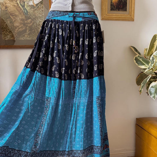 Boho fall maxi skirt (S-XL)