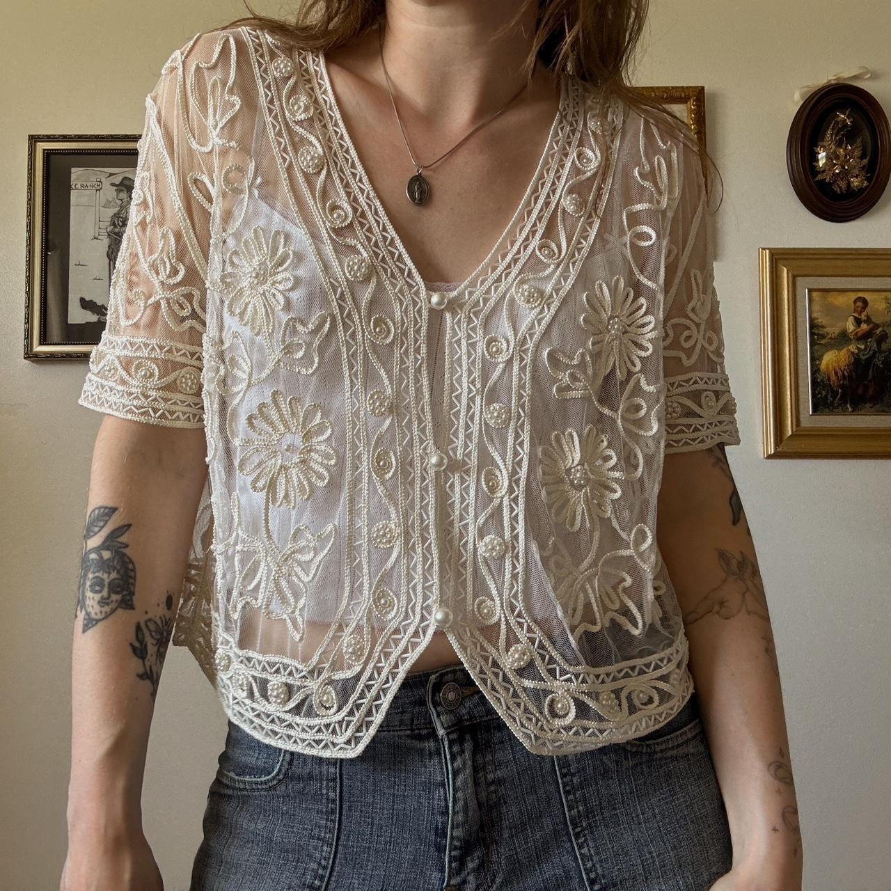 Fairy lace boho top (S/M)