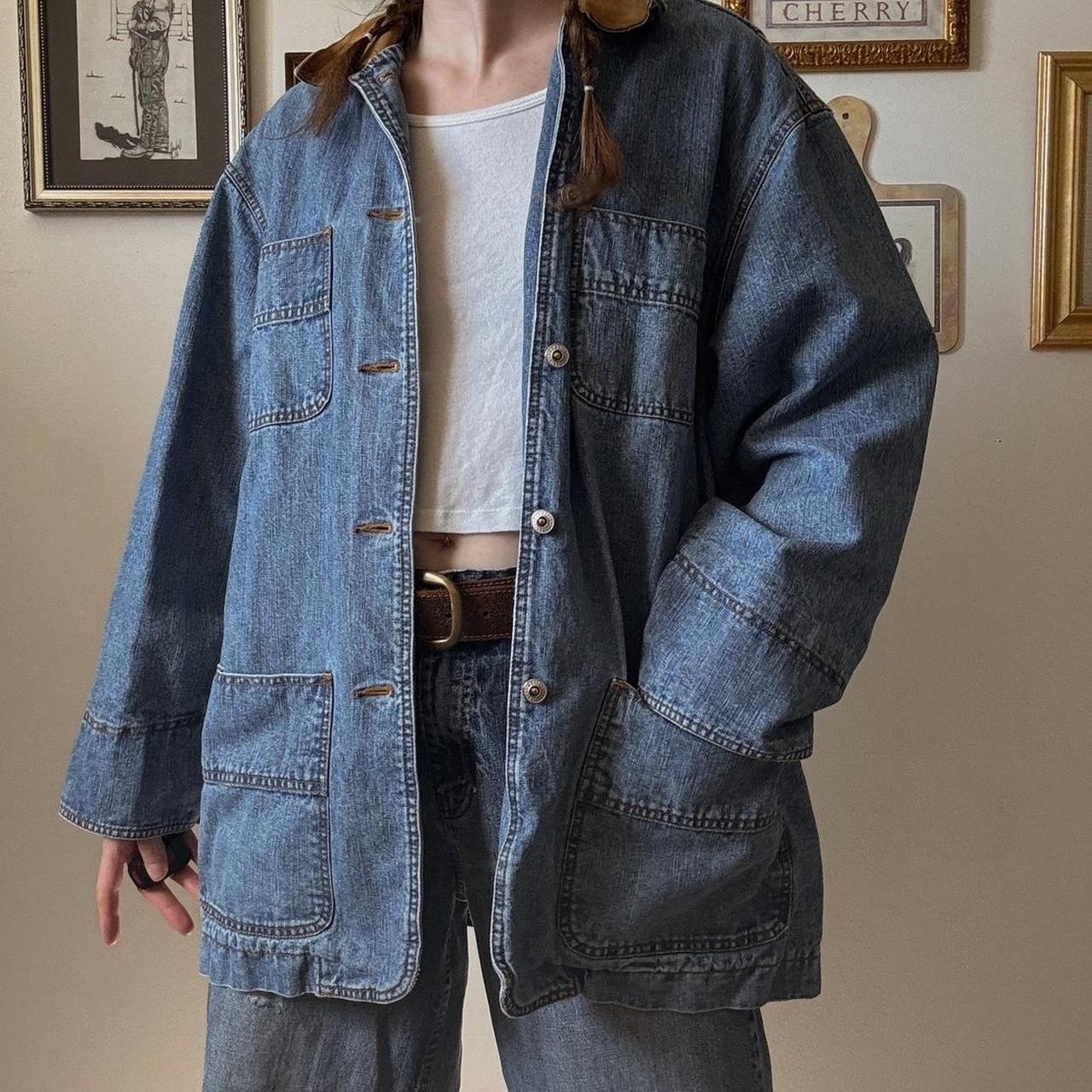 Denim barn jacket (S)