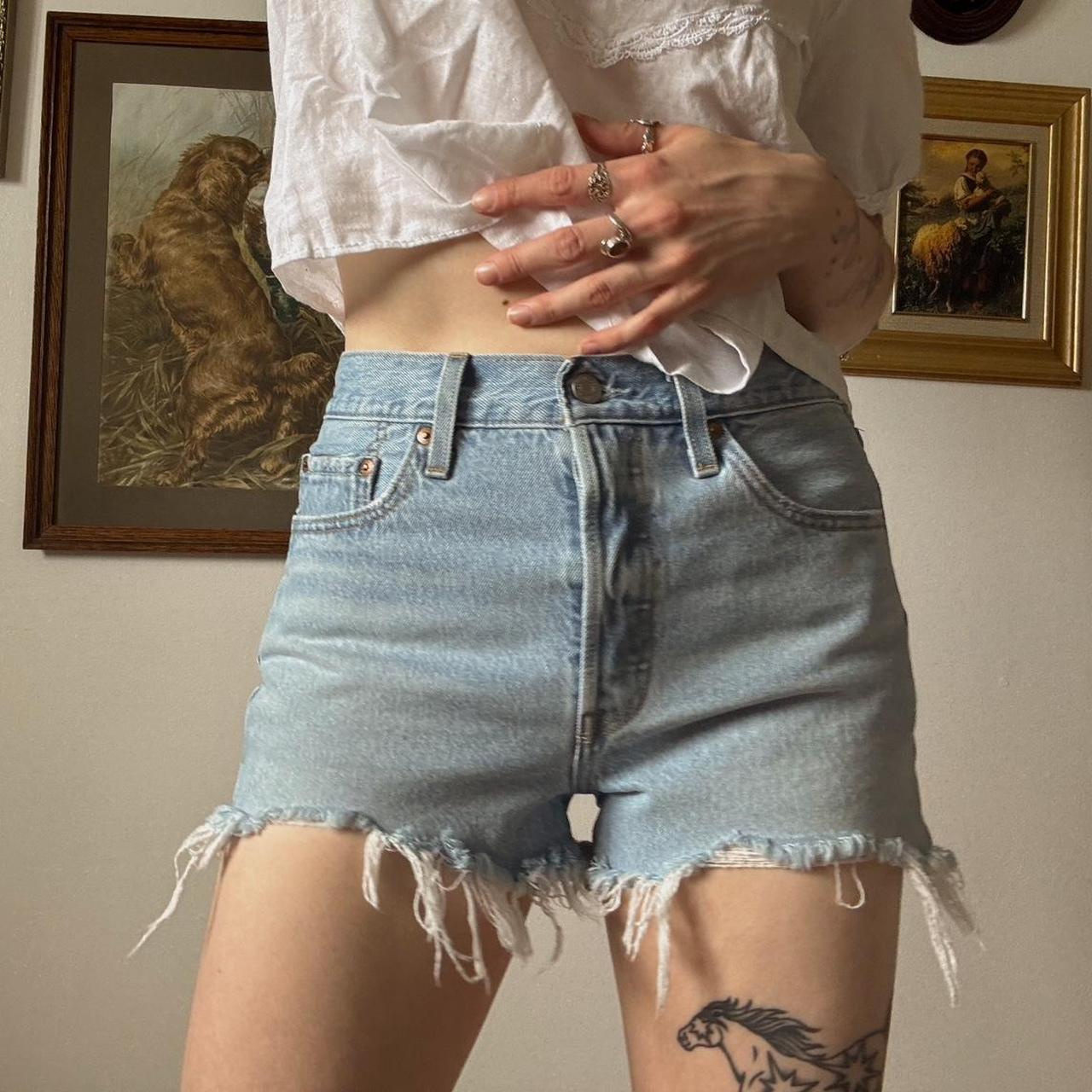 Levi's 501 denim shorts (28")