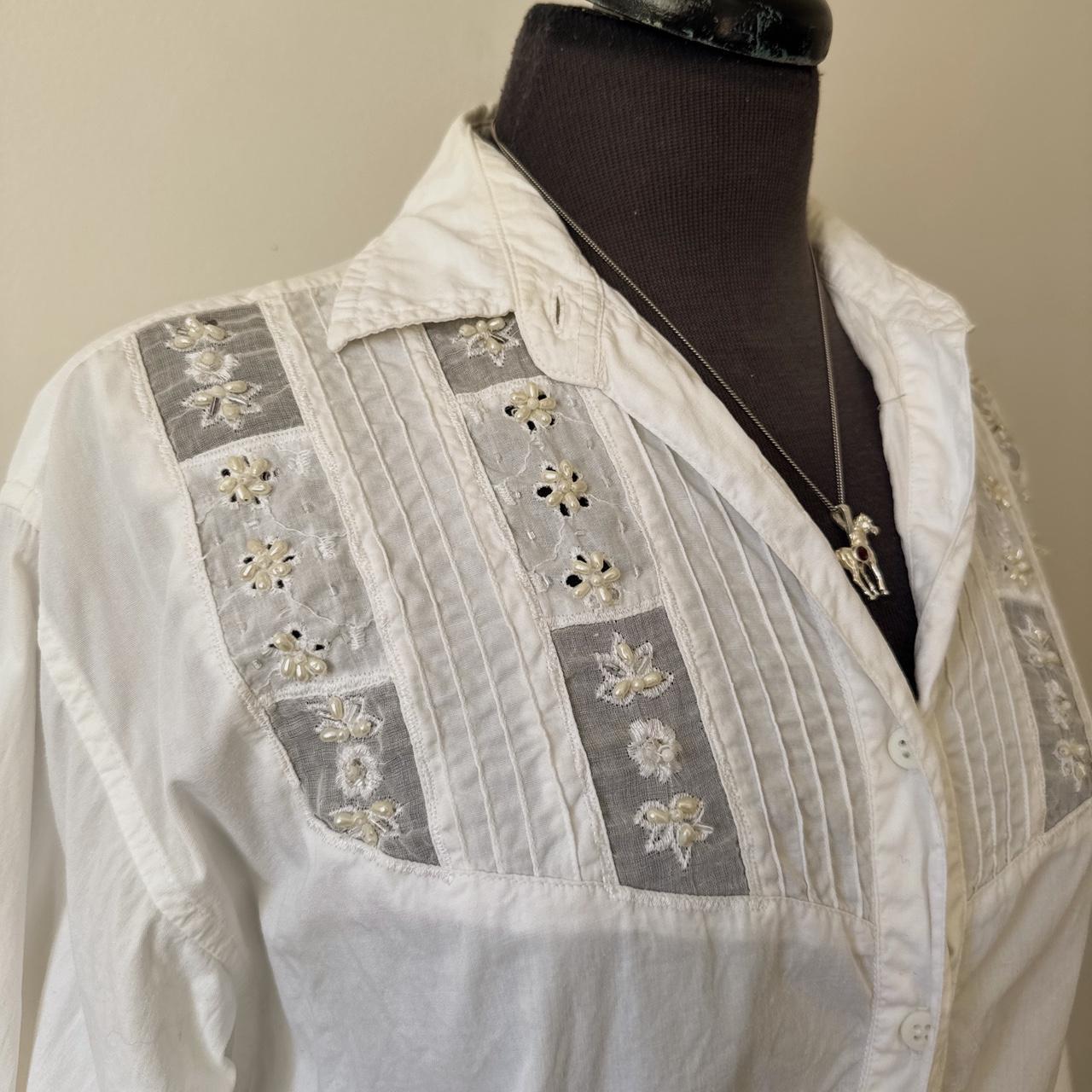 Wrangler vintage embroidered blouse (S)
