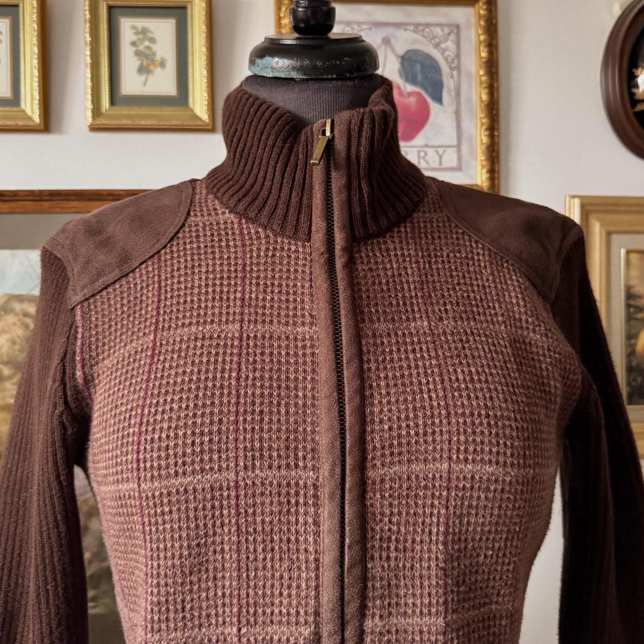 Ralph Lauren knit zip up (S)